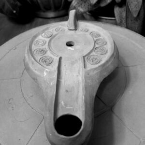 Byzantine oil lamp