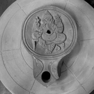 Ganesha oil lamp